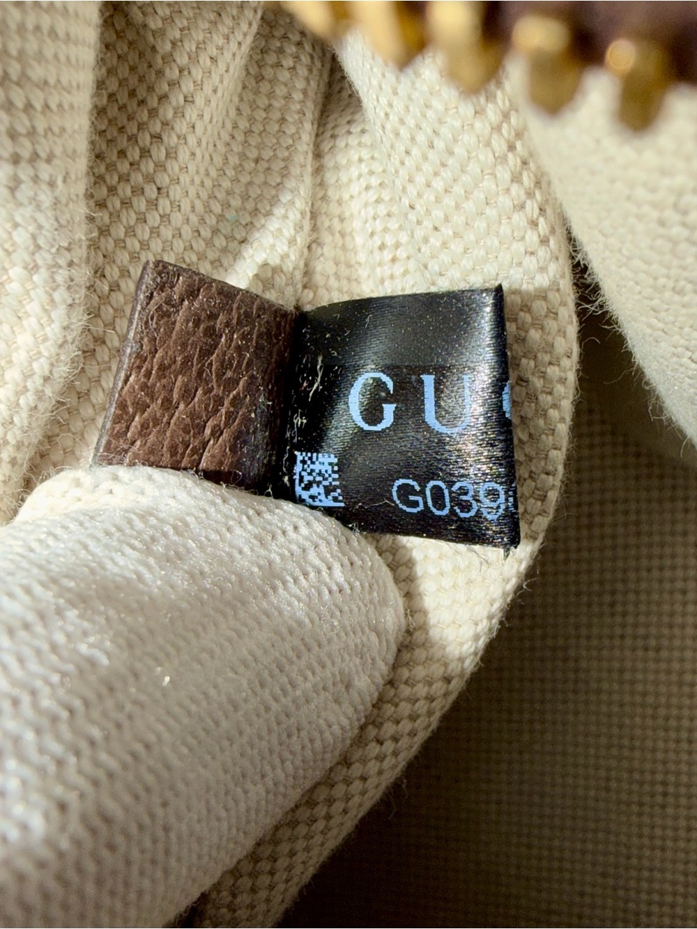 Gucci Brown/Beige GG Canvas Waist Bag with Green-Red Web Strap - Picture 12 of 13